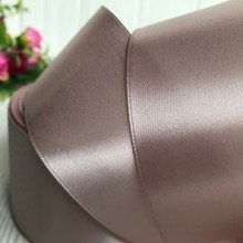 Атлас 5 см, бежево-сірий, рулон 33 м