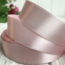 Атлас 2 см, ванільно-пудровий, метр