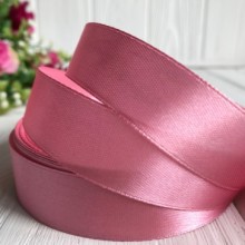 Атлас 2 см, пудровий, метр