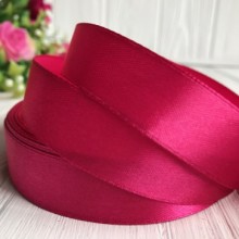 Атлас 2 см, малиновий, метр