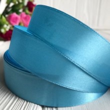 Атлас 2 см, світло-бірюзовий, метр