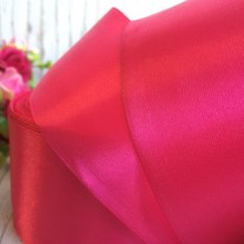 Атлас 5 см, малиновий, рулон 33 м