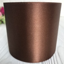 Атлас 7,5 см, шоколадний, метр