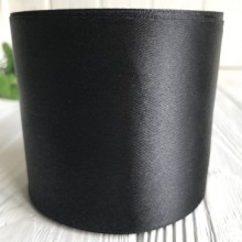 Атлас 7,5 см, чорний, метр