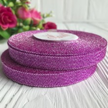 Парча 0,9 см, малинова, рулон 23 м