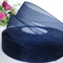 Органза 2 см, сапфіровий, метр