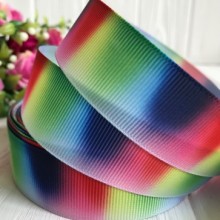 Репс абстракція, 2,5 см, трикутні штрихи