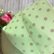 Репс 4 см горох, світло-салатовий, метр