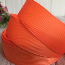 Репс 2,5 см, яскраво-жовтогарячий, метр