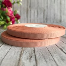 Репс 0,6 см, пудровий, рулон 23 м