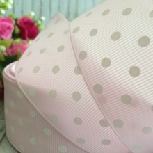 Репс 4 см горох, блідо-рожевий, метр