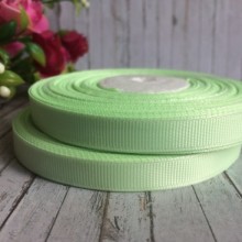 Репс 0,9 см, світло-салатовий, рулон 23 м