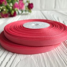 Репс 0,6 см, кораловий, рулон 23 м