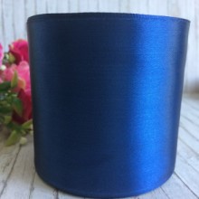 Атлас 7,5 см, сапфіровий, метр