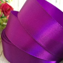 Атлас 2 см, темно-фіолетовий, метр