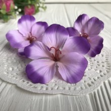 Бутон гортензії, 5 см, лілово-фіолетовий