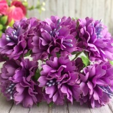 Гвоздика (тканинна), 4 см, бузковий