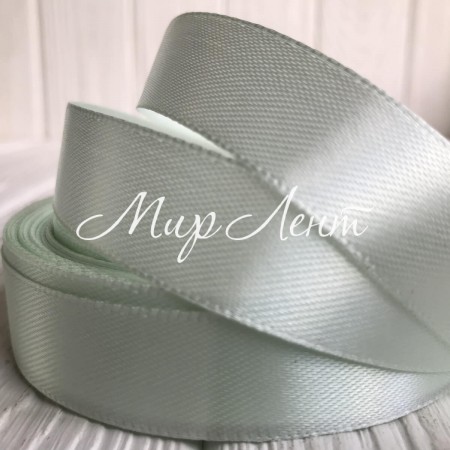 Атлас 2 см, фісташковий, метр