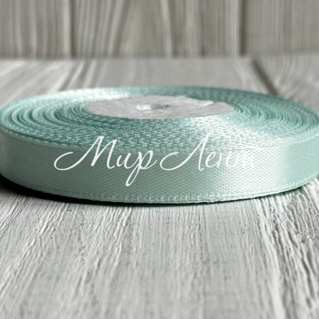 Атлас 1,2 см, фисташковый, рулон 33 м