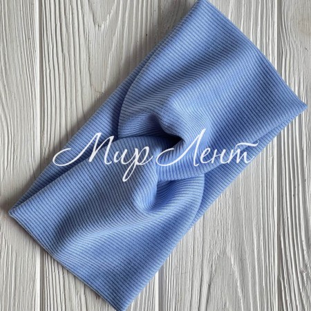 Повязка рубчик, 21х10 см, блакитний, шт.