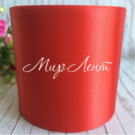 Атлас 7,5 см, красный, метр