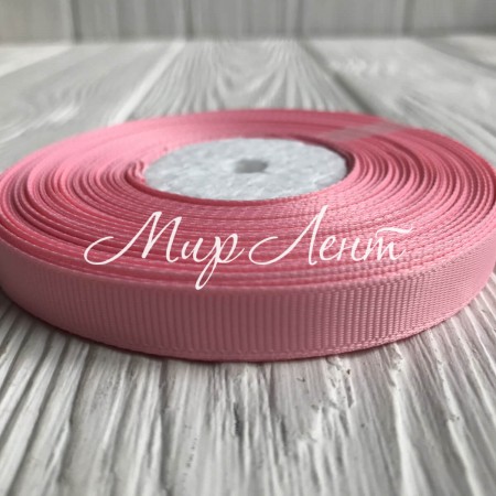 Репс 0,9 см, лососевый, рулон 23 м