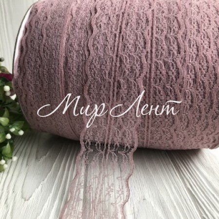 Мереживо квіточка, 4,5 см, запорошена троянда (не стрейчеве)