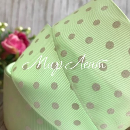 Репс 4 см горох, світло-салатовий