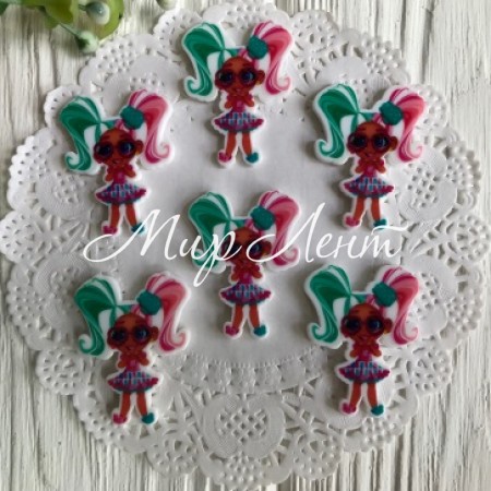 Кабошон Hairdorables, 3,5 см, в окулярах, шт.