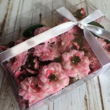 Складач маргариток (квіти + листочки), рожевий