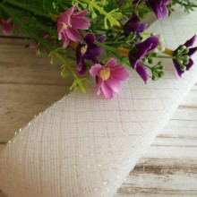 Регілін, 4,5 см, білий з перламутром, метр