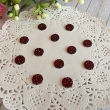 Намисто 8 мм, червона, шт.