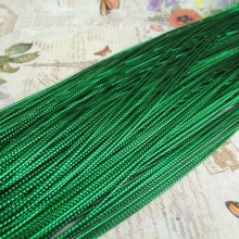 Шнур 1 мм, зелений, метр