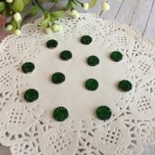 Намисто 8 мм, зелена, шт.