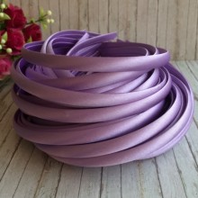 Обруч пластик в атласі, 1 см, фіолетовий, шт.