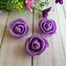 Бутон троянди 3 см, фіолетовий, 1 шт.