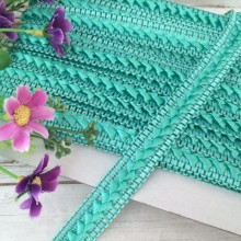 Тесьма самосу, 1,8 см, м'ятна