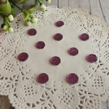 Намисто 8 мм, бузкова, шт.