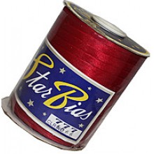 Коса бейка, 1,5 см, червона, рулон 90 м