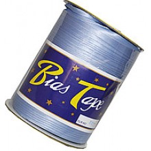 Коса бейка, 1,5 см, блакитна, рулон 90 м