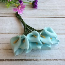 Калі маленькі, 2,5 см, ніжно-блакитні, 1 пучок