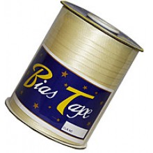 Коса бейка, 1,5 см, молочна, рулон 90 м