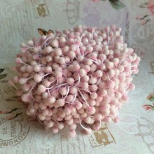 Цукрові тичинки, 4 мм, світло-рожеві