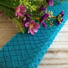 Регілін, 4,5 см, яскраво-блакитний, метр