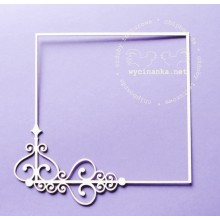 Чипборд Wycinanka - Paris, Paris - ramka wzór 2, 1 элемент.