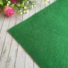 Фетр 1 мм, зелений, 20 х 25 см