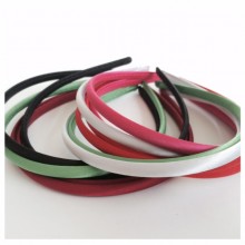 Обруч пластиковий в атласі 8 мм, набір 12 шт.