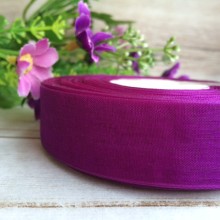 Органза 2 см, темно-фіолетовий, метр