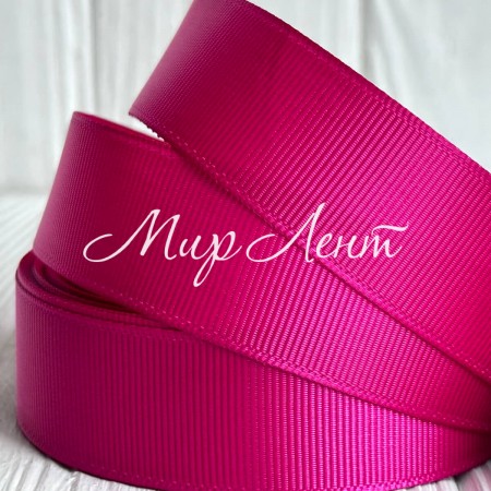 Репс 2,5 см, темно-малиновий, метр