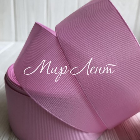 Репс 4 см, розово-сиреневый, метр